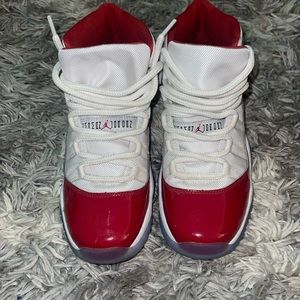 Boys Air Jordan 11 Retro GS cherry